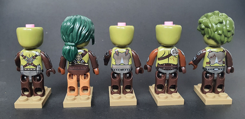 Kiddicraft KC1504 Herocraft Ork-Rammbock Ork Figuren Kiddiz Rückseite