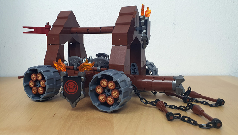 Kiddicraft KC1504 Herocraft Ork-Rammbock Set gebaut