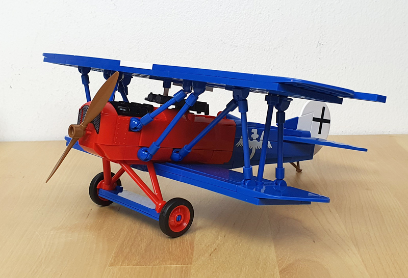 COBI Fokker D. VII 2994 aufgebaut