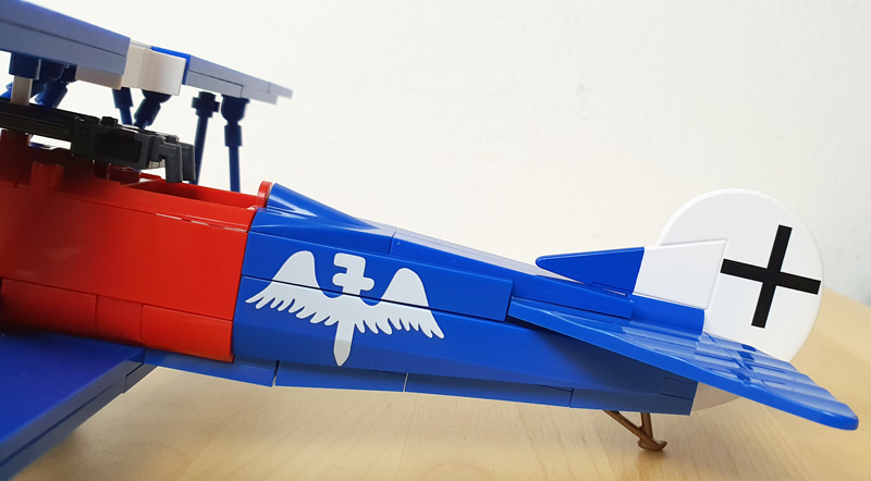 COBI Fokker D. VII 2994 aufgebaut