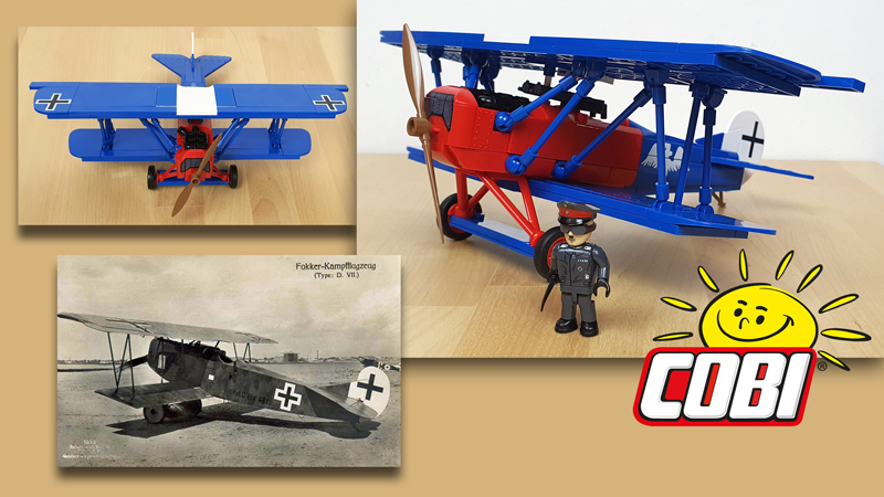 COBI Fokker D. VII 2994 Titel