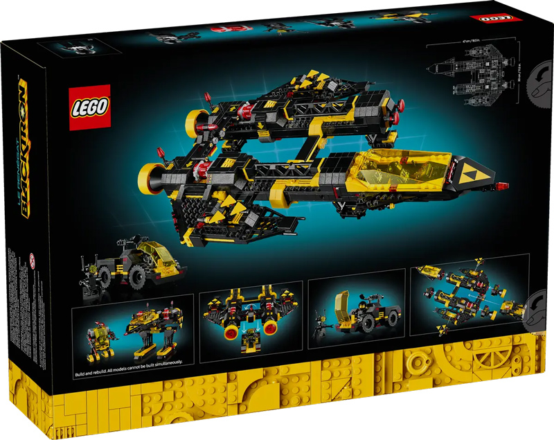 LEGO Blacktron Renegade 10355 Box Rückseite