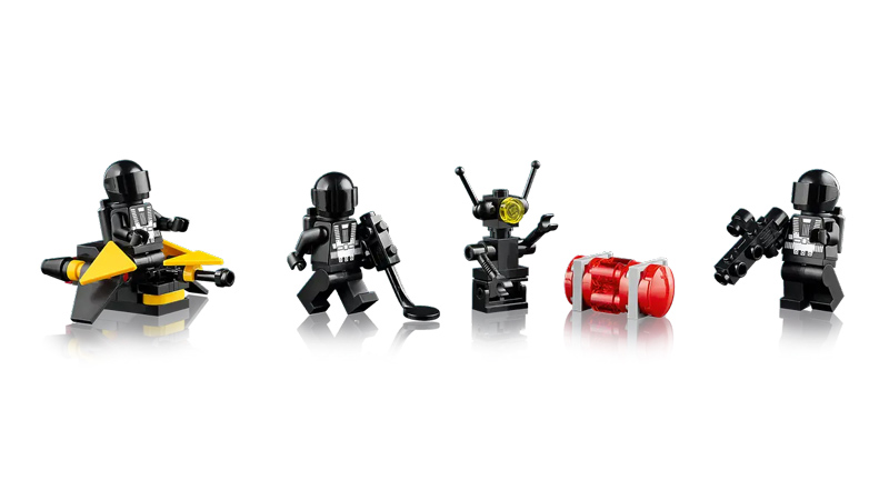 LEGO Blacktron Renegade 10355 Minifiguren