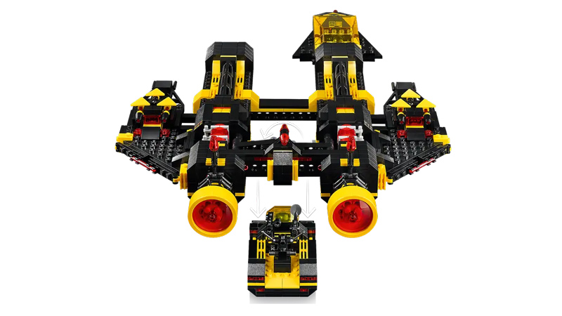 LEGO Blacktron Renegade 10355 Set