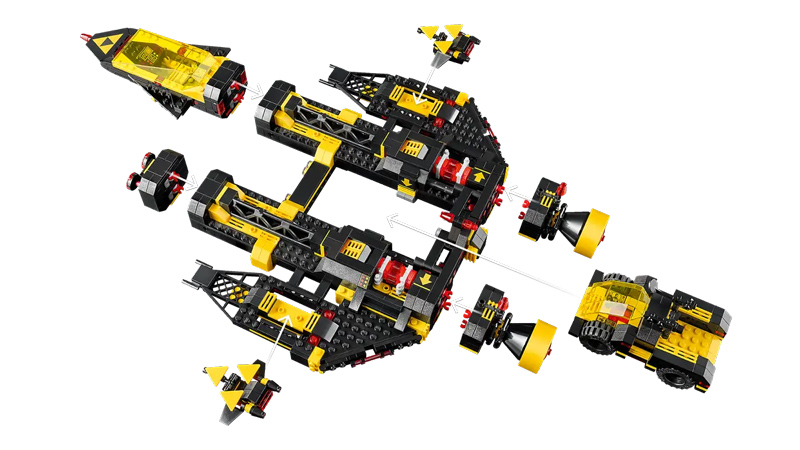 LEGO Blacktron Renegade 10355 Set