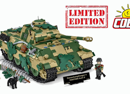 COBI 2599 Panzer V Panther Ausf D. Limited Edition offiziell vorgestellt