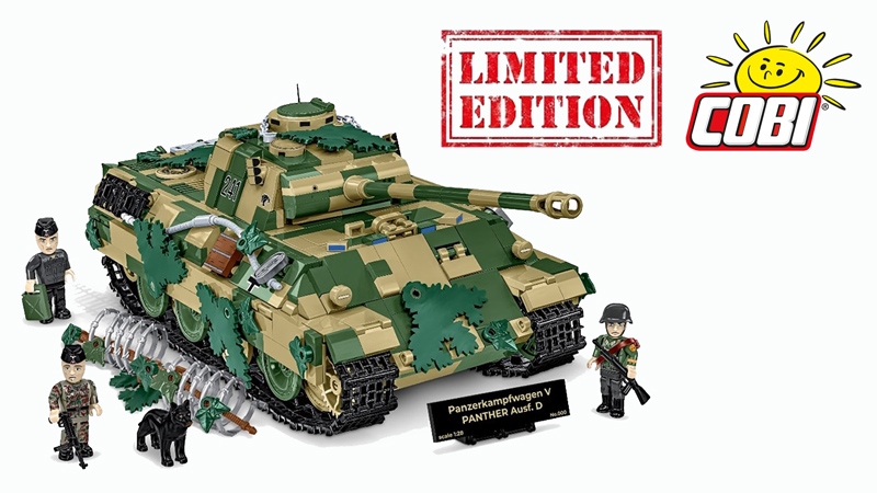 COBI 2599 Panzer V Panther Ausf D Limited Edition Titel