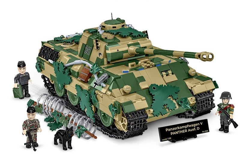 COBI 2599 Panzer V Panther Ausf D Limited Edition Set