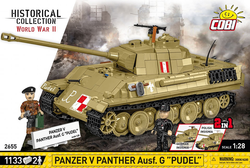 COBI 2655 Panzer V Panther Ausf. G Pudel