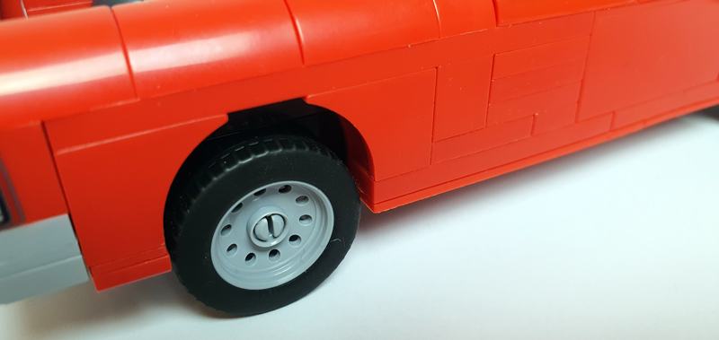 COBI 24607 RAM 1500 Detail Räder