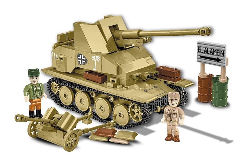 COBI 3131 Sd. Kfz 139 Marder III Set