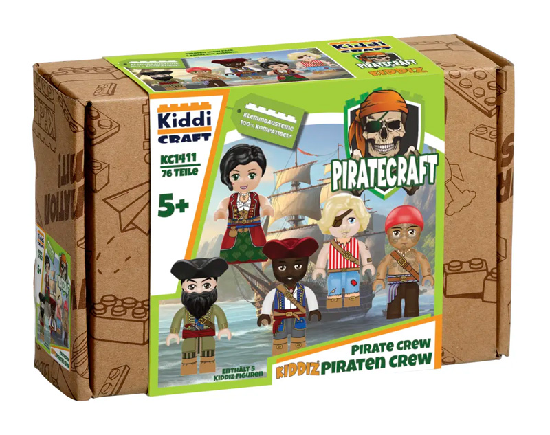 KiddiCraft PirateCraft KC1411 Kiddiz Figuren