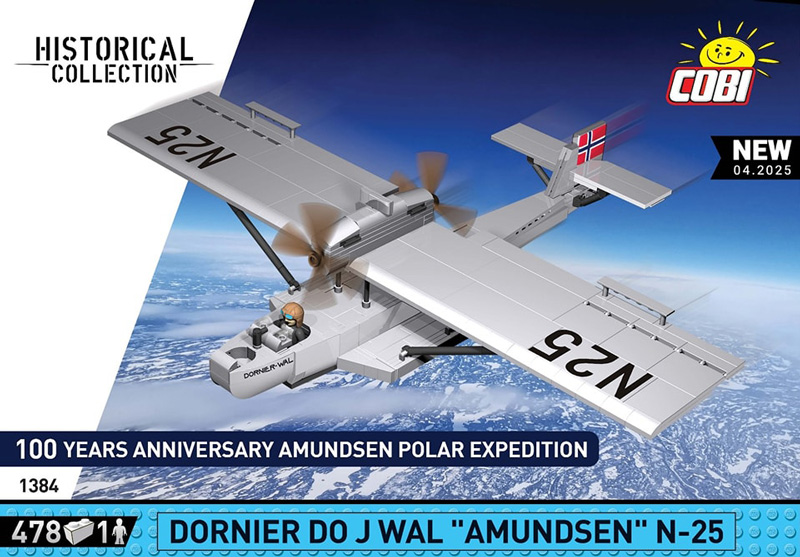 1384 COBI Dornier Do J Wal Amundsen N-25