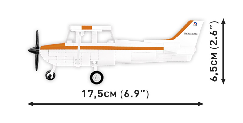 COBI Cessna 172 Skyhawk 26623 Set Maße