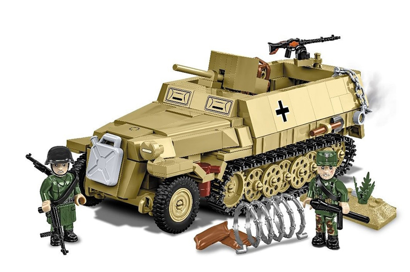 COBI 3130 Half Track Sd. Kfz 251/10 Set