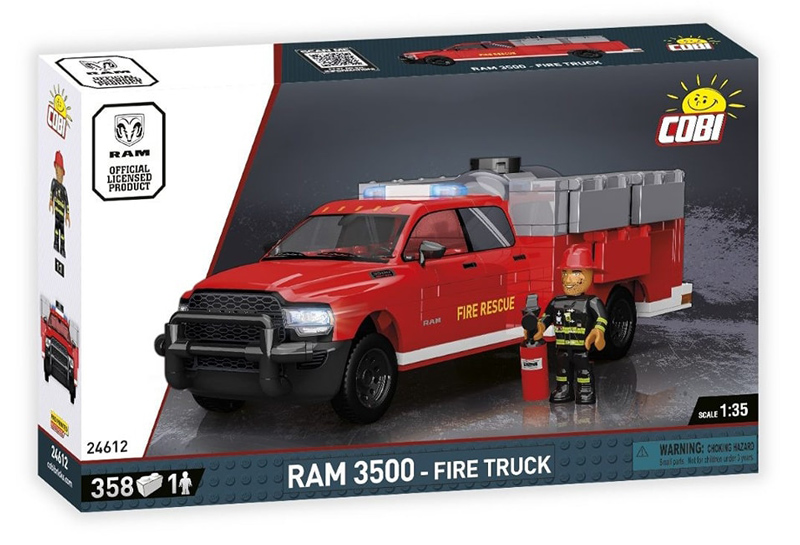 COBI RAM 3500 Fire Truck Feuerwehr 24612 Box Front