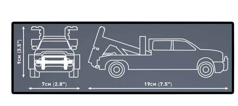 COBI RAM Tow Truck Abschlepper 24611 Maße