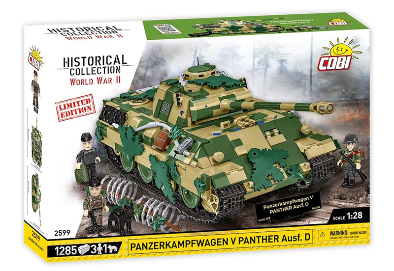 COBI 2599 Panzer V Panther Ausf D Limited Edition Box