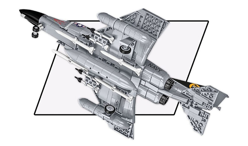 COBI 5897 F-4 Phantom II Set Unterseite