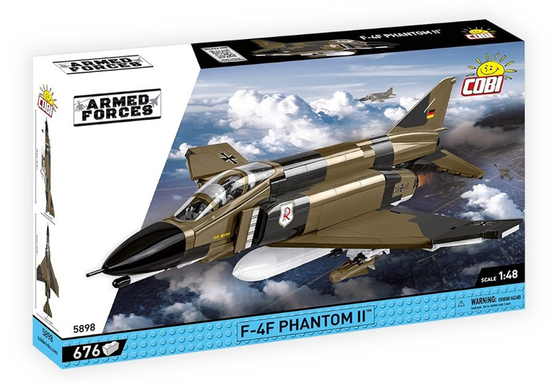 COBI 5898 F-4F Phantom II Deutsche Luftwaffe Box Front