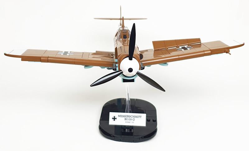 COBI Messerschmitt Bf 109 G 5761 Set gebaut