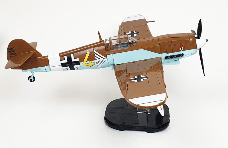 COBI Messerschmitt Bf 109 G 5761 Set aufgebaut