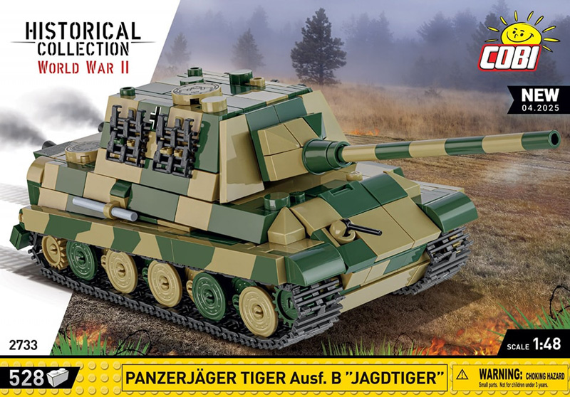 COBI 2733 Panzerjäger Tiger Ausf. B "Jagdtiger"