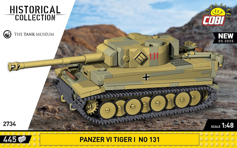 COBI 2734 Panzer VI Tiger I no 131