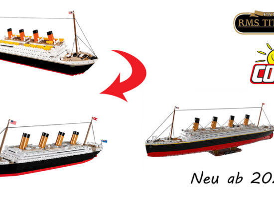 COBI 1682: Elfte Version der RMS Titanic erscheint Juli 2025 - Überblick