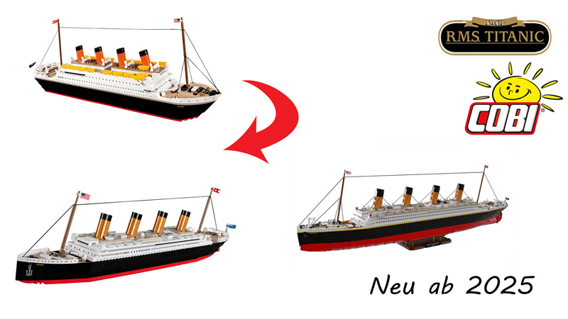 COBI 1682 RMS Titanic Überblick Titel