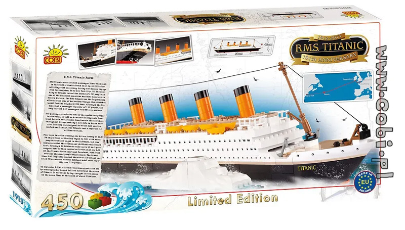 COBI RMS Titanic 1913 Box