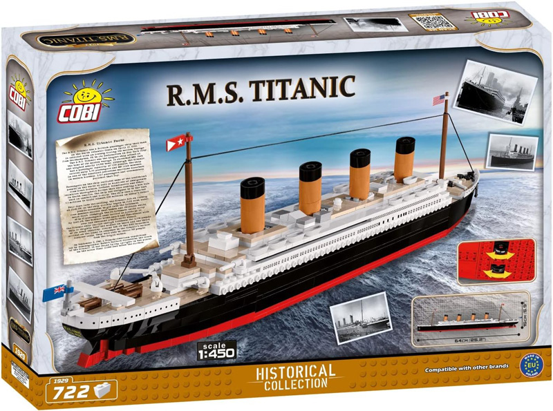 COBI RMS Titanic Box alte Version 1929