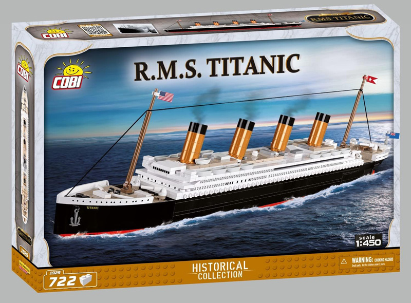 COBI RMS Titanic Box alte Version 1929