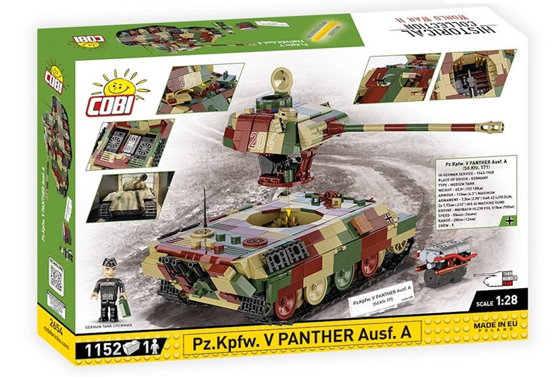 COBI Panzer V Panther Ausf A 2654 Box