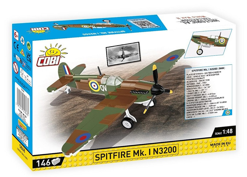 COBI 5868 Spitfire MK. I 3200