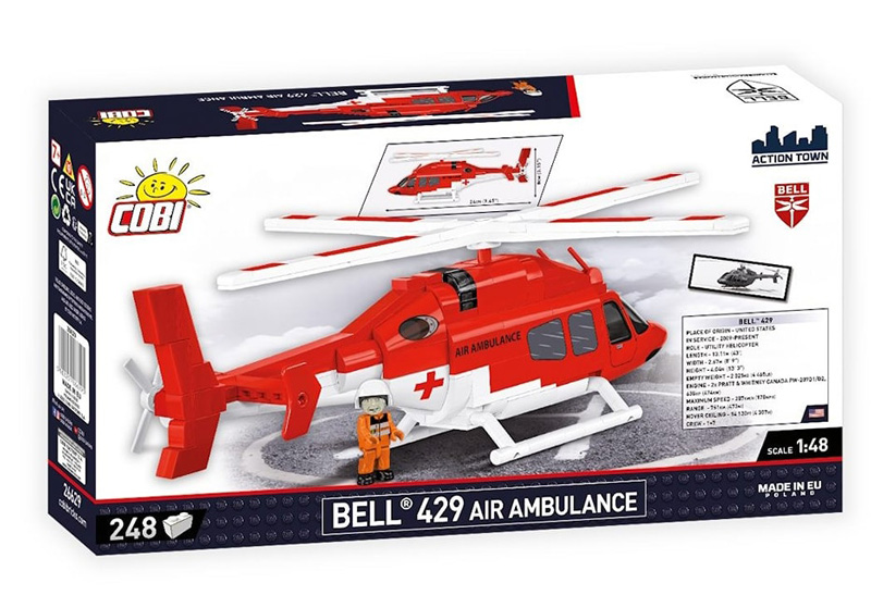 COBI 26629 Bell 429 Air Ambulance