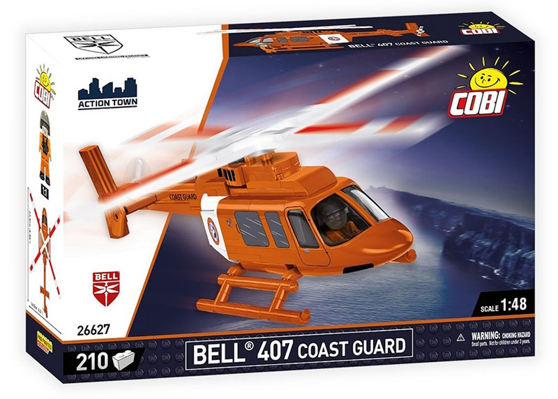 COBI 26627 Bell 407 Coast Guard