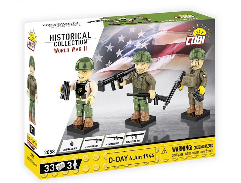 COBI Minifiguren Set D-Day 2058