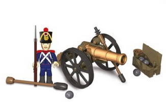 COBI 20093 Napoleonic Wars Cannon and Artilleryman