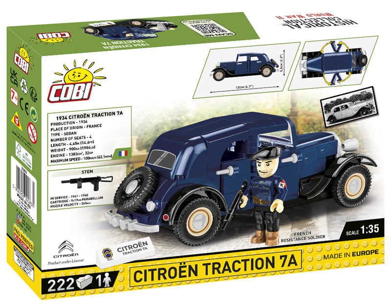 COBI 2263 Citroen Traction 7A