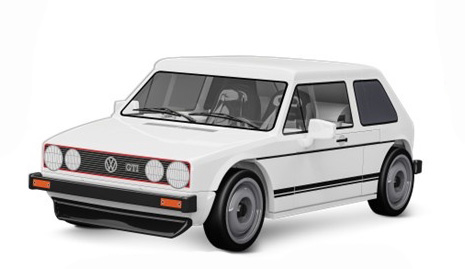 COBI 24614 Volkswagen GTI