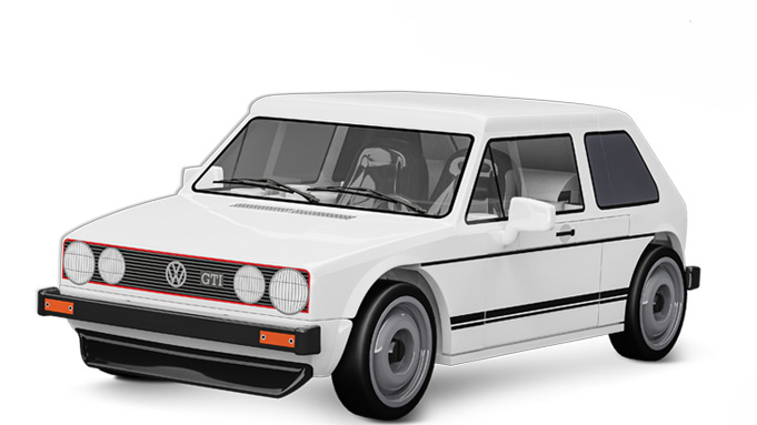 COBI 24614 Volkswagen GTI