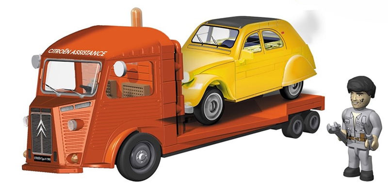 COBI 24627 Citroën Type H (1947-1981) Car Transporter