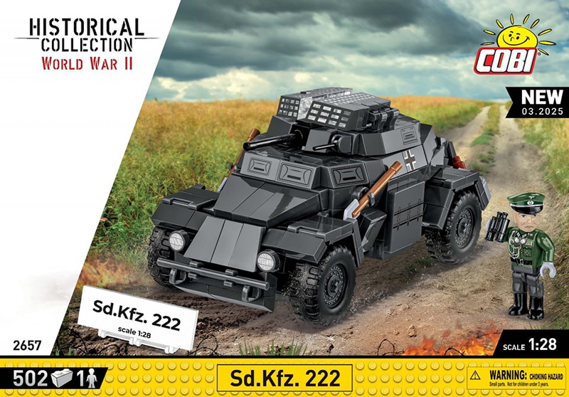 COBI 2657 Sd. Kfz 222