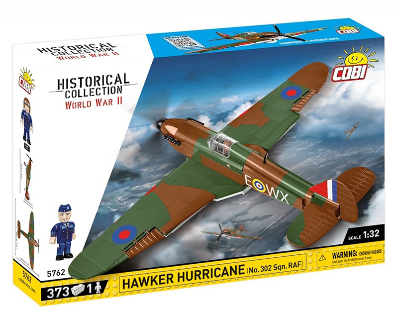 COBI 5762 Hawker Hurricane Nr. 302 SQN. RAF