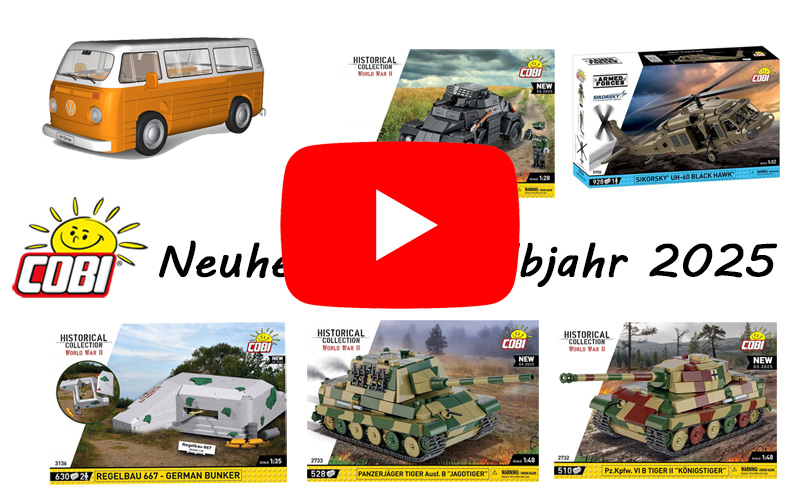 COBI News 85 Neuheiten 2025 Titel Video