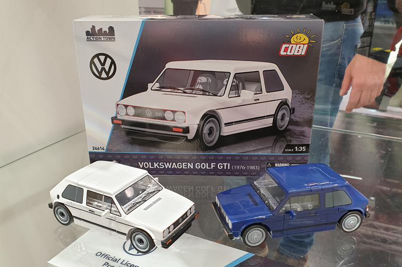 COBI Nürnberger Spielwarenmesse Volkswagen 24614 24615 Golf