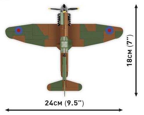 COBI 5868 Spitfire MK. I 3200