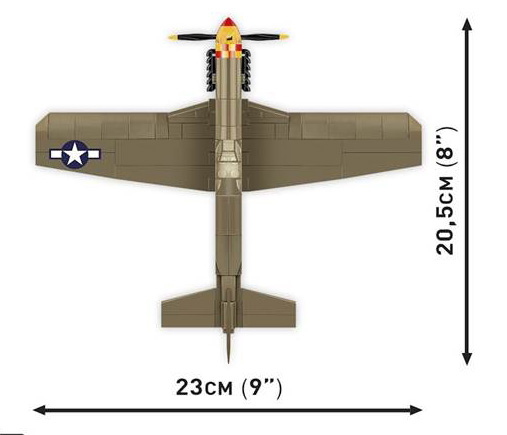 COBI 5869 Mustang P-51B