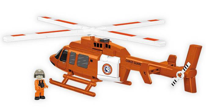 COBI Action Town 26627 Bell 407 Coast Guard Set